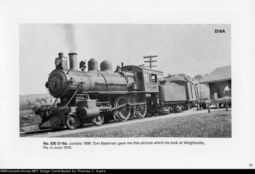 PRR "Class 'D' Locomotives," Page 59, 1981